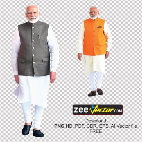 Narendra Modi Full Photo PNG - Vector Design - Cdr, Ai, EPS, PNG, SVG