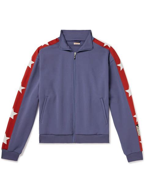 캐피탈 Kapital Kapital Webbing Trimmed Jersey Track Jacket Purple 위시버킷