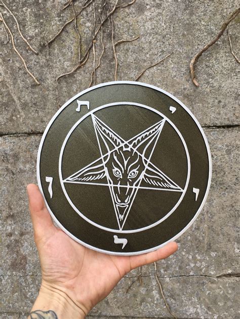 Sigil of Baphomet Ritual/decoration Plaque - Etsy