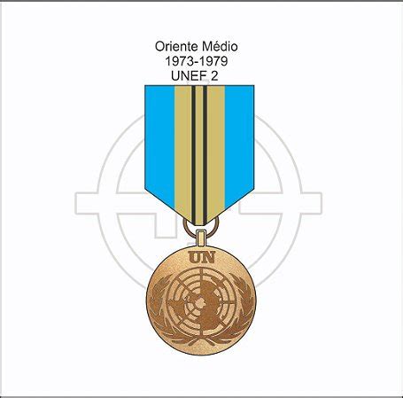 Medalha Missão de Paz UNEF 2 FUZILÂNDIA MILITARIA