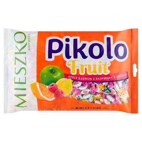 Cukierki Mieszko Pikolo Fruit Karmelki Twarde O Smaku Owocowym 1 Kg