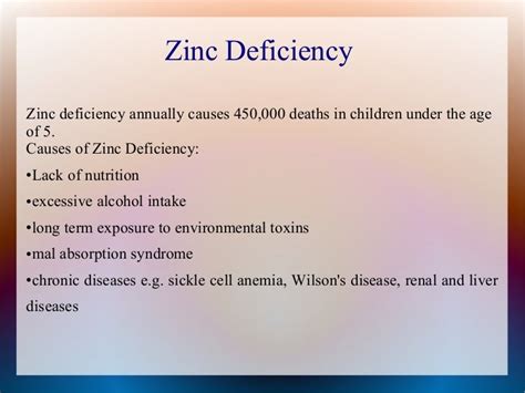 Zinc Deficiency Symptoms Skin