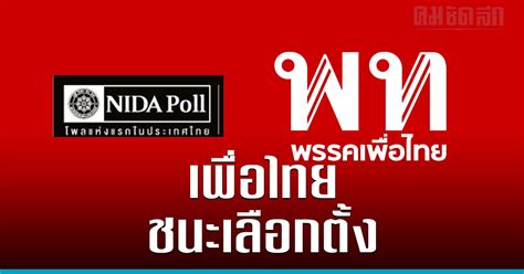 นิด้าโพล ให้เพื่อไทย ชนะการเลือกตั้ง66 คมชัดลึก