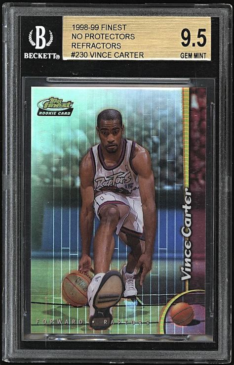 1998 99 Finest No Protectors Refractors 230 Vince Carter Flickr