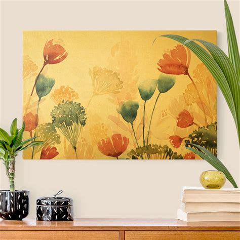 Rosalind Wheeler Leinwandbild Wildblumen Im Sommer II Wayfair De