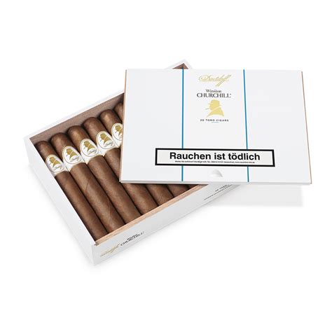 Davidoff Winston Churchill Toro Zigarren Kiste Jetzt Kaufen