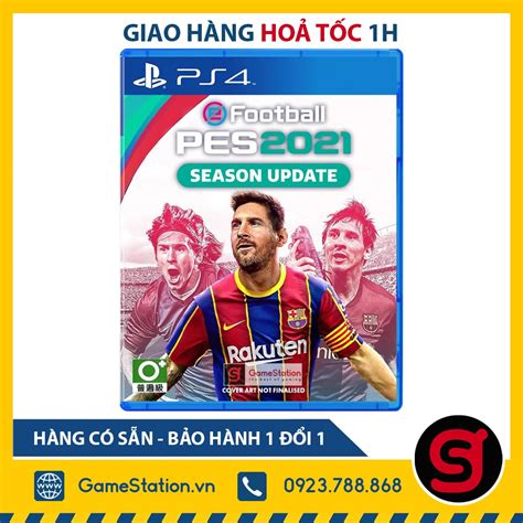 Đĩa Game Ps4 Pes 2021 Season Update Cho Máy Ps4 Bản Full Siêu Thị