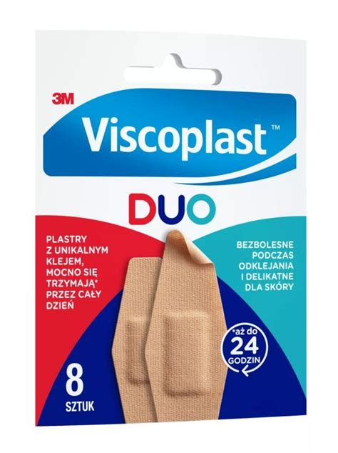 Viscoplast Duo Zestaw Plastr W Wyr B Medyczny Opatrunek Do Sk Ry