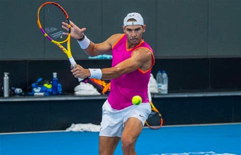 Así está Rafa Nadal sigue entrenándose de cara a su vuelta a las