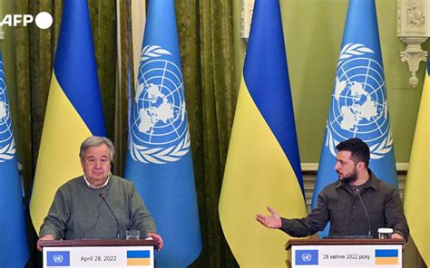 Jefe De La Onu Viaja A Kiev Para Reunirse Con Zelenski La Raz N