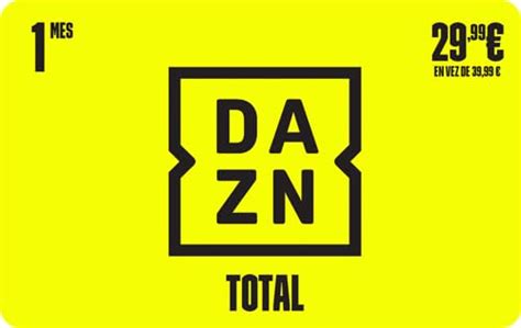 Amazon Es Tarjeta Prepago Dazn Total Mes Eur Ahorra Eur