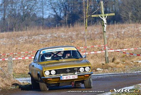 Annet Jean Marc Annet Renaud Opel Manta A Rallye Sprint De La