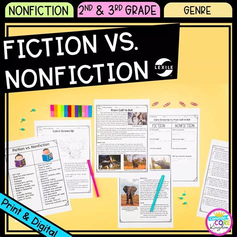 30 Fiction Vs Nonfiction Worksheet Worksheets Decoomo