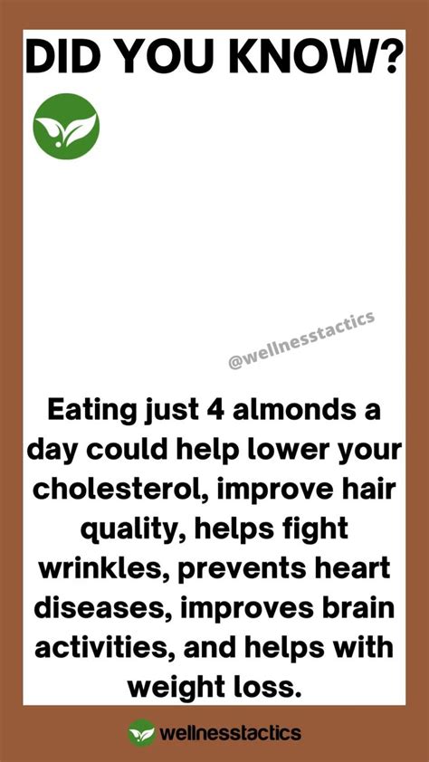 Did you know? - Almond health benefits | Natural remedies | Health ...