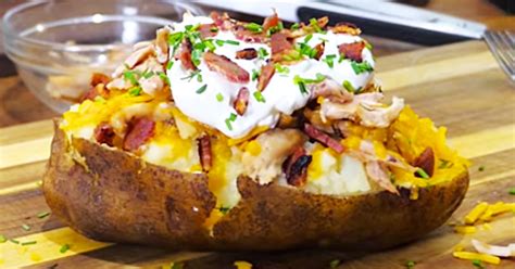 Loaded Restaurant-Style Baked Potato Recipe