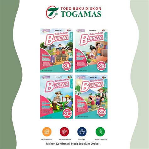 Jual Buku Pelajaran Bupena Kelas 2 Untuk Sdmi Kurikulum 2013 Tema