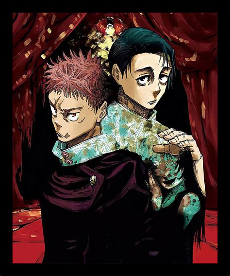 Hardship Cursed Old Friend Character Yuji And Yuta Cover Jujutsu Kaisen