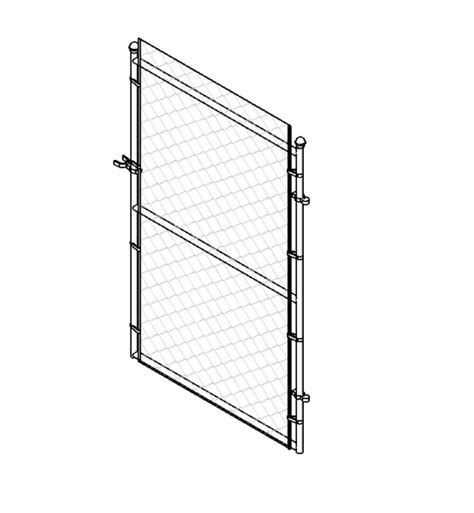 D Revit Fence Gate Cadblocksfree Thousands Of Free Cad Blocks