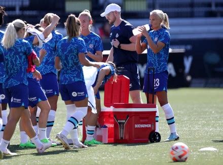 Portland Thorns Players Warm Editorial Stock Photo - Stock Image ...