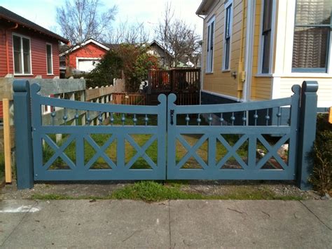 Hand Crafted Victorian Style Wooden Gates By Top Notch Carpentry Inc