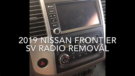 Nissan Frontier Aftermarket Radio