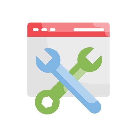 Maintenance Vector Icon Design Development Flat EPS 10 File 17257030