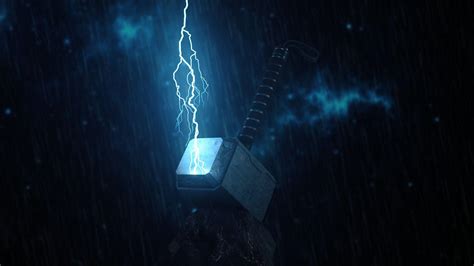 Mjolnir Lightning Wallpapers Top Free Mjolnir Lightning Backgrounds