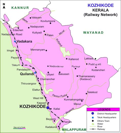 K Rail Route Map Kozhikode