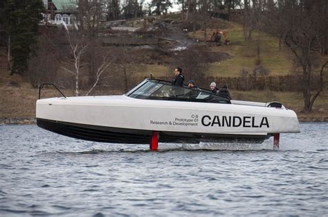 New Candela C Electric Hydrofoil To Fly Into Venice Boat Show Move