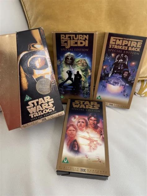 Vintage Original Star Wars Trilogy Special Edition Video Vhs