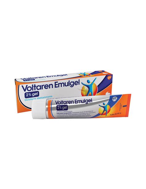 RIMEDIO PER DOLORI MUSCOLARI VOLTAREN EMULGEL GEL DERM 60 G 2 Granfarma