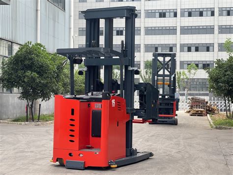 Vna Forklift Tons M Stand On Electric Way Pallet Stacker