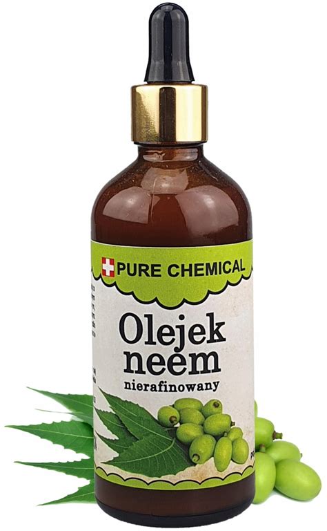 OLEJEK NEEM NIERAFINOWANY NATURALNY TŁOCZONY NA ZIMNO 100ml 14271511486