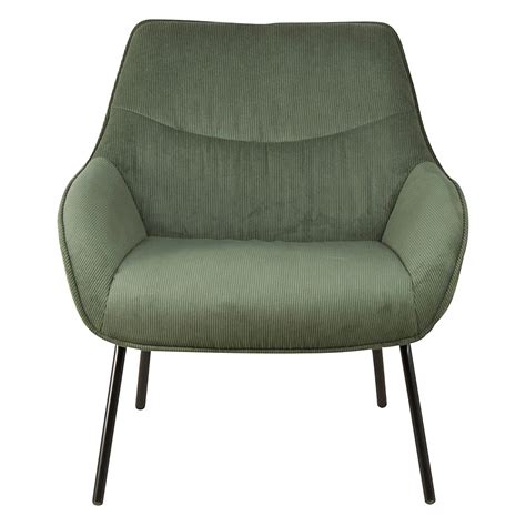 Zago Fauteuil En Velours C Tel Vert Sapin Martin Merveilleux Cadeau