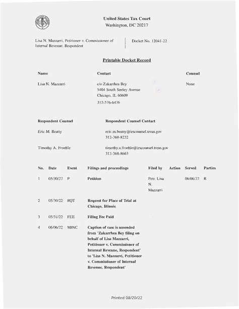 Calaméo US TAX COURT PROOF NO IRS JURISDICTION