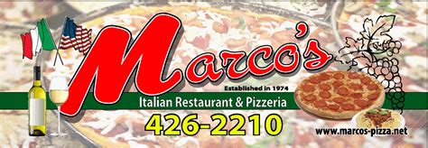 Marco's Pizza Marco's Italian Restaurant & Pizzeria