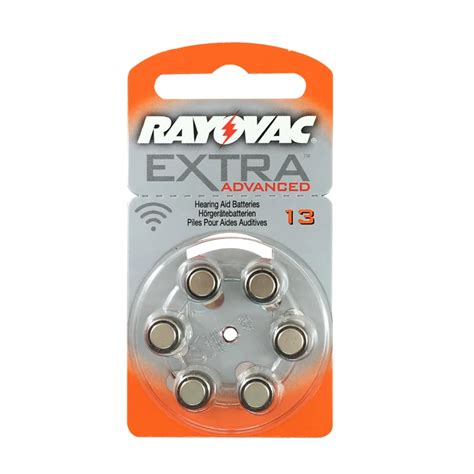 Original Rayovac Extra Pcs Lot Batteries Zinc Air P Pr