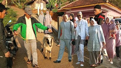 Jajap Pengantin Suasana Hajatan Di Kampung Demplot Viral Jalan Kaki