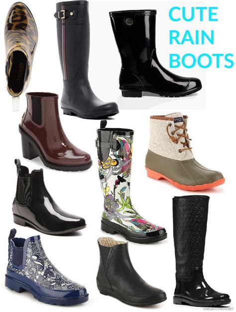 The Cutest Rain Boots Pairs You Ll Actually Want To Wear While