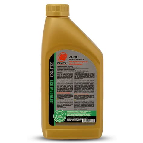 Idemitsu Innovation Lab: ZEPRO Eco Medalist Oils For, 58% OFF