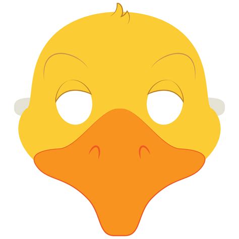 Duck Mask Template | Free Printable Papercraft Templates