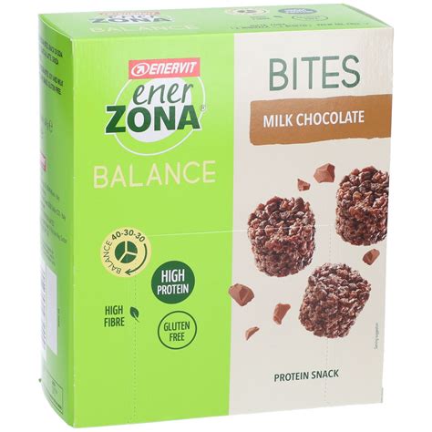 Enervit Enerzona Balance Bites Milck Chocolate X G Redcare