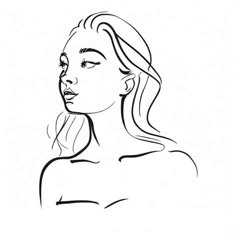 page   lineart face pictures