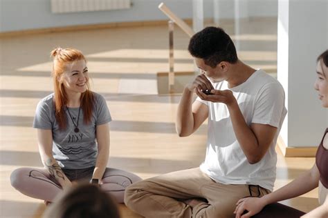 People Sitting on the Floor · Free Stock Photo