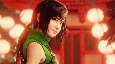 Yuffie Kisaragi Green Dress Hd Final Fantasy Vii Remake Wallpapers Hd Wallpapers Id 101665