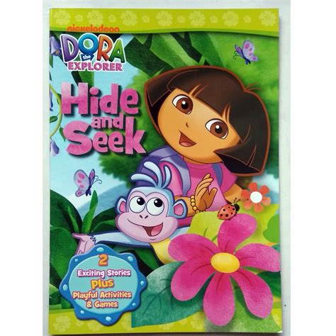 Dora The Explorer Activity And Story Book Hide And Seek Hobbies And Toys Books And Magazines