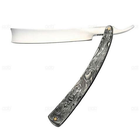 Stainless Steel Straight Edge Razor Folding Blade Shaving Razor Blades ...