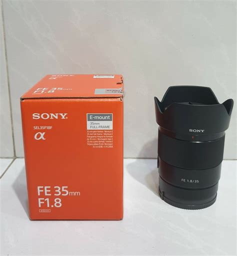 Sony Fe 35mm F 1 8 Lens Photography Lens And Kits On Carousell