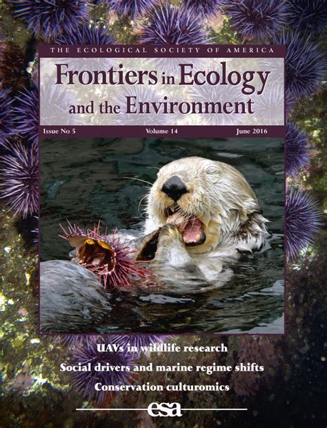 Frontiers In Ecology And The Environment Vol No