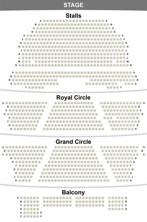 Phantom Of The Opera Tickets Seating Plan Elcho Table